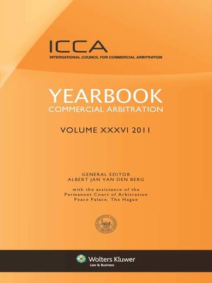 cover image of Yearbook Commercial Arbitration Volume XXXV--2011
